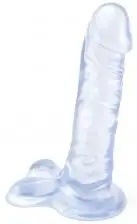 Фаллоимитатор BALLSY SUPER COCK 7 CLEAR photo 1