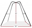 Секс качели Fetish Fantasy Swing Stand photo 2