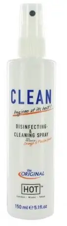 Спрей для очистки секс игрушек HOT CLEAN SPRAY 150 ML photo 1
