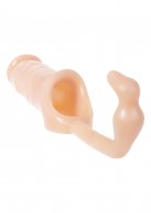 Насадка з анальним стимулятором Adam S Penis Extension W Anal Leash photo 2