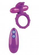 Віброкільце з дистанційним управлінням Entice Emma Raspberry photo 1