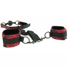 Дихаючий кляп з наручниками Scandal Breathable Ball Gag W Cuffs photo 3