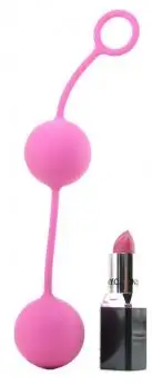 Вагинальные шарики LIA LOVE BALLS PINK photo 3