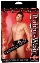 Труси латексні RUBBA-WEAR PEEPHOLE BRIEFS photo 1