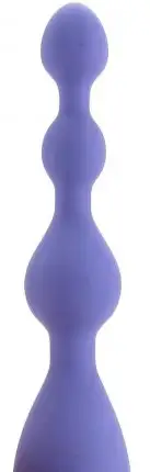 Анальный вибратор VIBRATING PLEASURE BEADS PURPLE photo 2