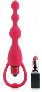 Анальный вибратор VIBRATING PLEASURE BEADS PINK photo 4