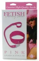 Ошейник PINK LEASH AND COLLAR photo 6