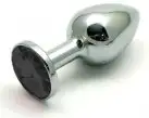 Анальная пробка SWAROVSKI BLACK S photo 1