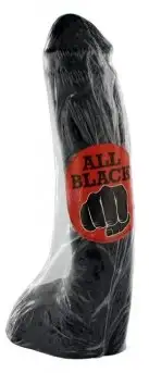 Фаллоимитатор ALL BLACK 32 CM photo 2