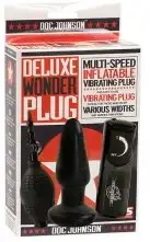 Анальный вибратор надувной DELUXE WONDER PLUG photo 3