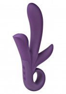Вібратор для потрійного задоволення Trinity Vibrator Purple photo 1