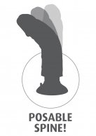 Вібратор Vibrating Cock Flesh 7 Inch photo 4