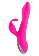 Силіконовий вібратор кролик Enya Rabbit Vibrator Pink photo 1