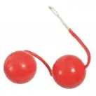 Вагинальные шарики LATEX COATED BALLS RED   photo 1