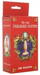 Анальна пробка THE ANAL PLEASURE SYSTEM MEDIUM BLACK photo 2