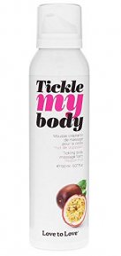 Масажна піна Love To Love TICKLE MY BODY Passion fruit (150 мл) photo 1