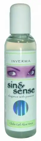 Лубрикант и гель для массажа INVERMA SIN&SENSE GLIDE GEL ALOE VERA photo 1