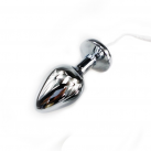 Анальная пробка с электростимуляцией. Размеры: 34х81 мм. photo 1