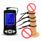 Электростимулятор с кольцами на член Electro Shock - 4 шт photo 2