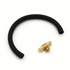 Силиконовое кольцо для пениса с электростимуляцией - 4 шт photo 4