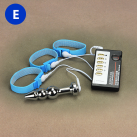 Набір ерекційні кільця та анальна пробка з електростимуляцією. photo 2