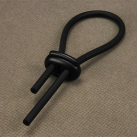 Набор эрекционное кольцо и анальная пробка с электростимуляцией photo 4