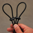 Набор эрекционное кольцо и анальная пробка с электростимуляцией photo 1