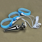 Комплект электростимуляторов Electro Shock Butt Plug (анальная пробка, кольца для пениса 3 шт.) photo 4