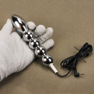 Анальные шарики с электростимуляцией butt plug  photo 5