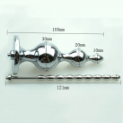 Набор для электростимуляции: 2 ремешка, анальный плаг и стимулятор уретры photo 6