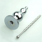 Набор для электростимуляции: 2 ремешка, анальный плаг и стимулятор уретры photo 3