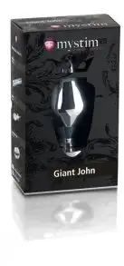 Анальная пробка с электростимуляцией MYSTIM GIANT JOHN XL photo 3