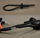 2 ерекційні кільця та анальна пробка з електростимуляцією, 78*30 мм photo 4