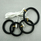 Анальний та вагінальний розширювач Silcoen та ерекційні кільця Butt Plug Electro Shock photo 4