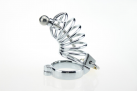Насадка на пенис металлическая Master Series cock cage, 40/45/50 мм photo 4