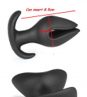 Силиконовая анальная пробка butt plug, 9.5 см photo 1