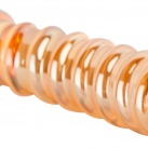 Фалоімітатор золотий membranously plolicy backwoodsmen 18 см photo 5