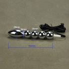 Комплект анальных пробок с электростимуляцией photo 2