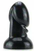 Анальная пробка BUBBLE BUTT DICKY BLACK photo 1