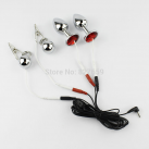 Набор зажимы для сосков и анальные пробки с электростимуляцией photo 4