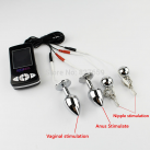 Набор зажимы для сосков и анальные пробки с электростимуляцией photo 3