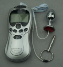 Анальная пробка и насадка на пенис с электростимуляцией photo 3