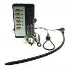 Зажимы для сосков, эрекционное кольцо и палочка с электростимуляцией photo 2