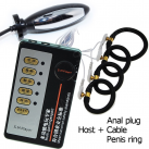 Электростимулятор Electro Shock. 7 шт. Провода для электростимуляции на кольца, перчатки, зажимы для photo 5