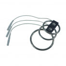 Металлические кольца на член для электростимуляции photo 1