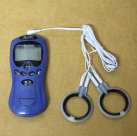 Комплект Electro Shock ES023BLU - эрекционные кольца, анальная пробка и зажимы для сосков photo 6