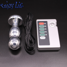 Анальная пробка (90 на 30 мм) с электростимуляцией photo 2