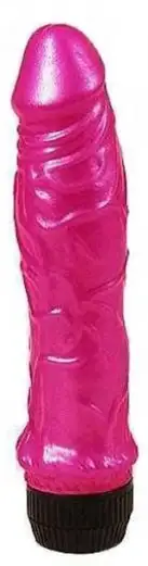 Вибратор латексный PEARL SHINE 7 PINK photo 1