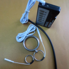 Насадки на пенис из нержавеющей стали для электростимуляции Electro Shock CockRing photo 4