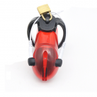 Красная пластиковая насадка на головку для электростимуляции photo 5